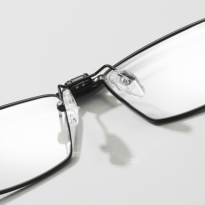 Flip-On Titanium Eyeglass Frames black detail.jpg