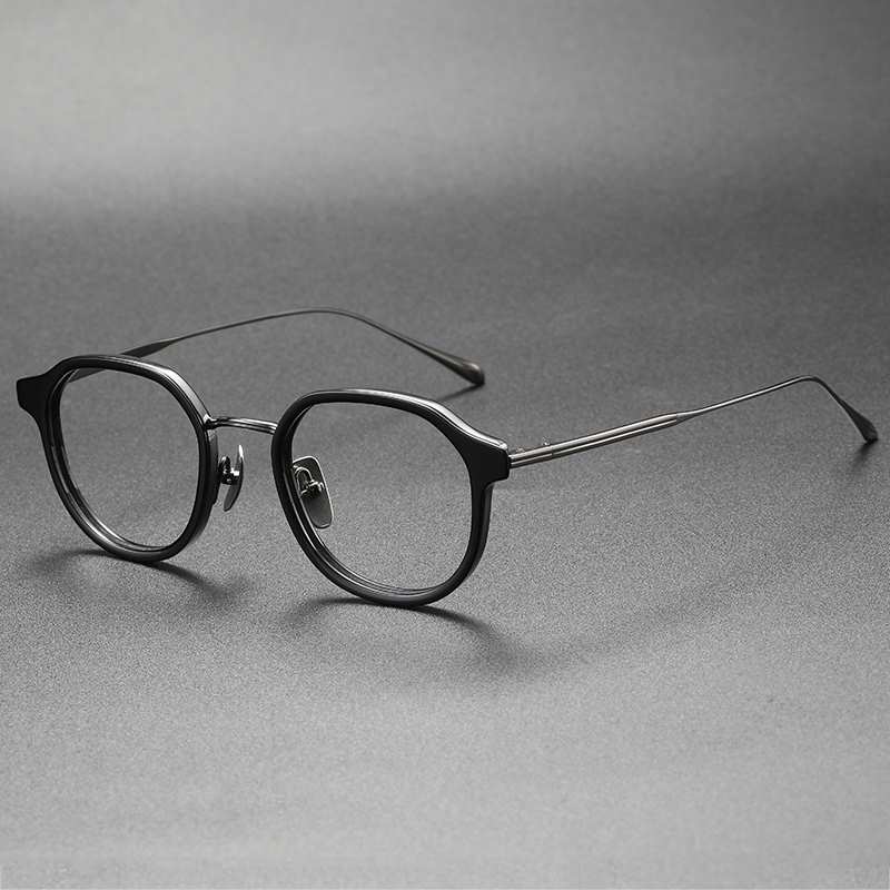 Pure Titanium Eyewear black Frame and glass legs.jpg