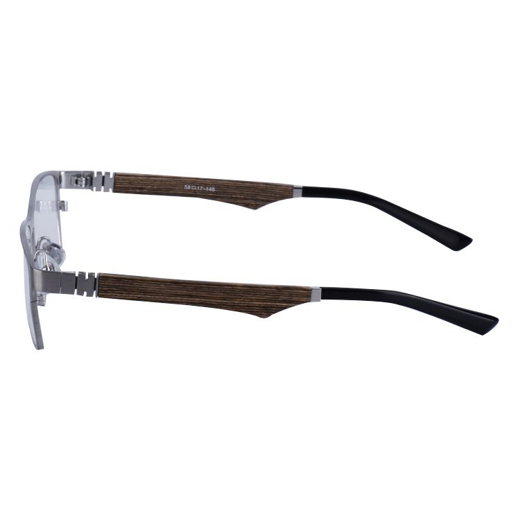 Lightweight Titanium Combination Wood Eyeglasses Frame legs show.jpg