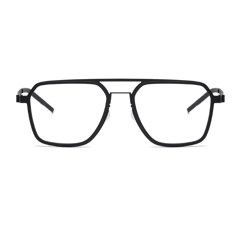 Ultralight Men Aviator Optical Titanium Eyeglasses Frames