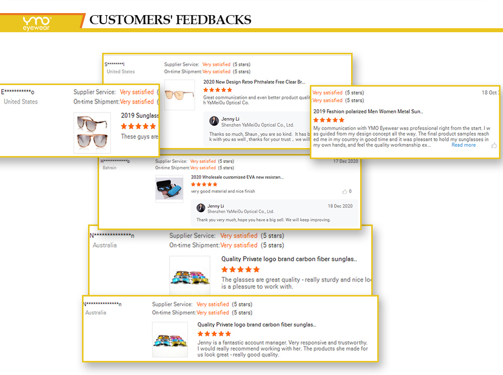 sustainable cat eye sunglasses customers feedbacks.jpg