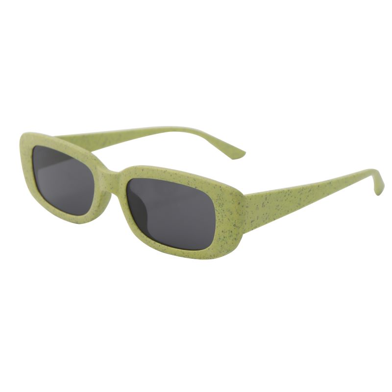 Women's Sustainable Sunglasses Frame With Bio-Degradable green one side.jpg