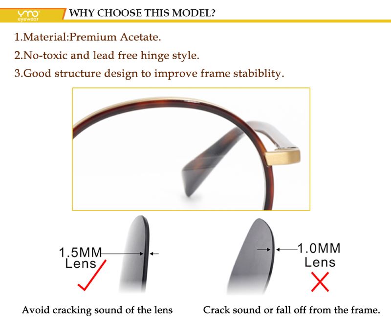 Metal Frame Daytime Blue Light Blocking Glasses Detail Advantage Display.jpg