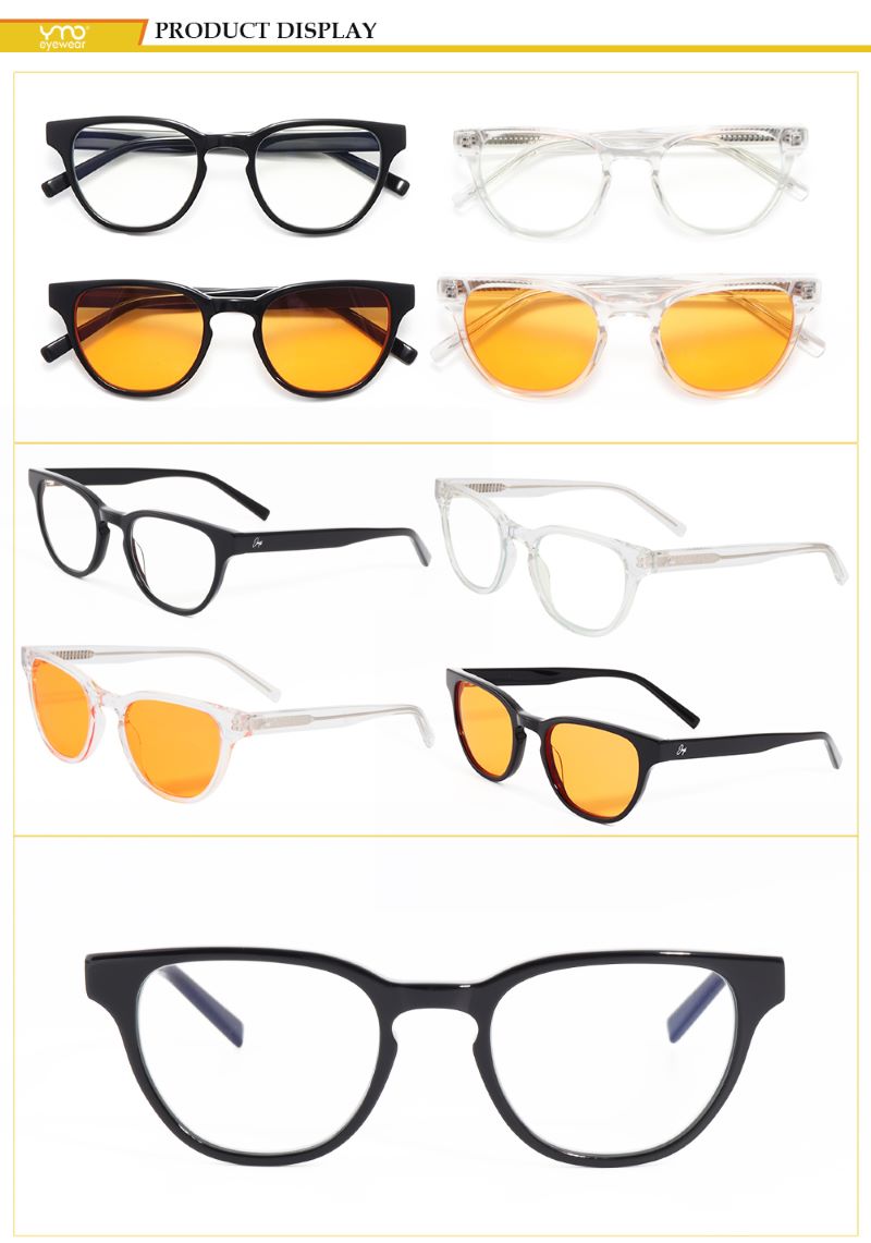 Cat Eye Design Night Time Blue Light Filter Glasses display.jpg